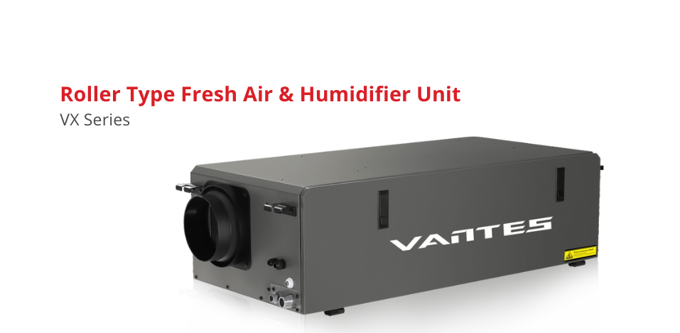 Thông gió thu hồi nhiệt kèm hút ẩm tiêu chuẩn