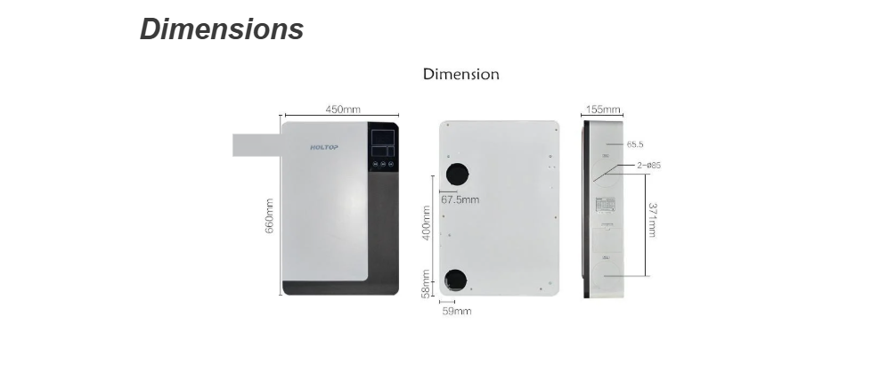 Hệ thống thông gió thu hồi nhiệt gắn tường